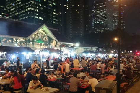 night market singapore|hawker markets singapore.